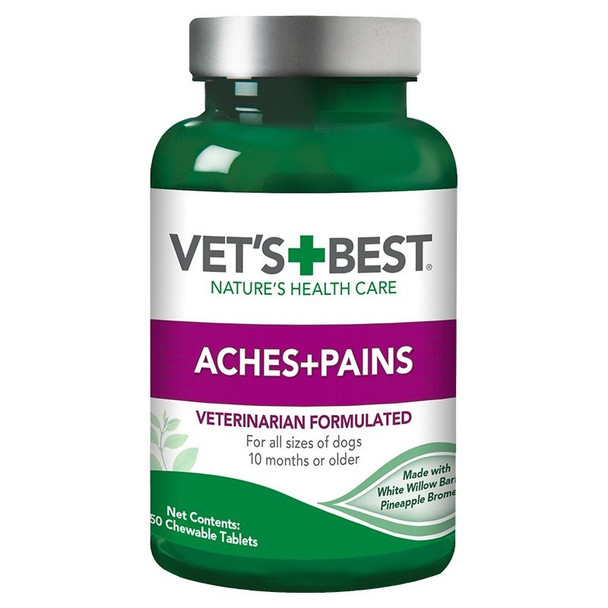 Vets Best Aches & Pains Relief for Dogs 50 Tablets