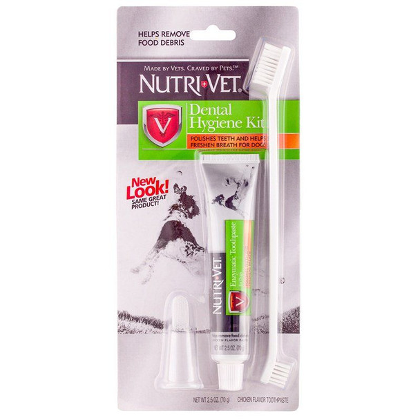 Nutri-Vet Dental Hygene Kit for Dogs Dental Hygene Kit for Dogs