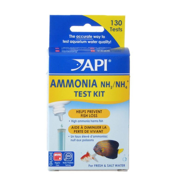 API Ammonia Test Kit Fresh & Salt Water Ammonia Test Kit FW & SW