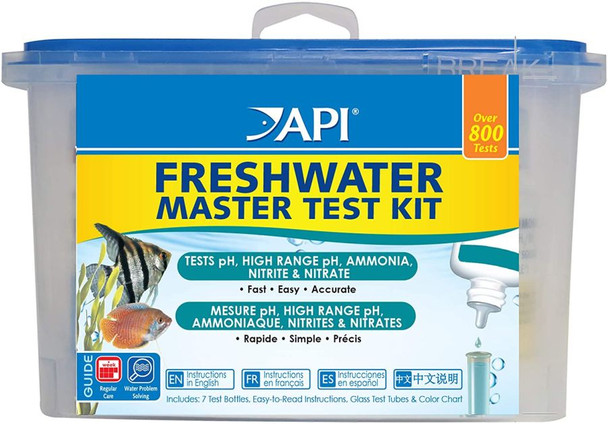API Freshwater Master Test Kit Over 800 Tests Per Kit