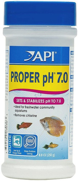 API Proper pH Adjuster for Aquariums pH 7.0 - 250 Gram Jar
