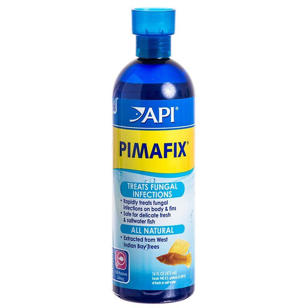 API PimaFix Antifungal Fish Remedy 16 oz Bottle (Treats 946 Gallons)