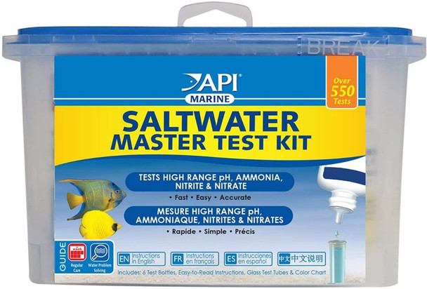 API Saltwater Master Test Kit 550 Tests