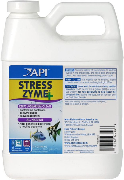 API Stress Zyme Plus 32 oz (Treats 1,880 Gallons)