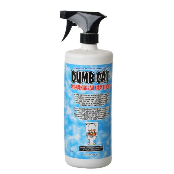 Poop-Off Dumb Cat Anti-Marking & Cat Spray Remover 32 oz