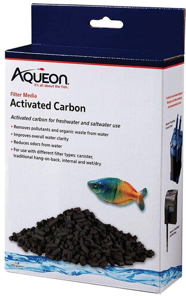 Aqueon QuietFlow Activated Carbon Filter Media 1 lb