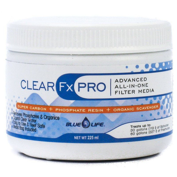 Blue Life Clear FX Pro Filter Media 225 ml