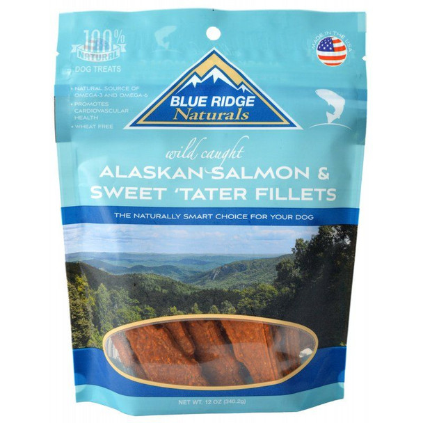Blue Ridge Naturals Alaskan Salmon & Sweet Tater Fillets 12 oz