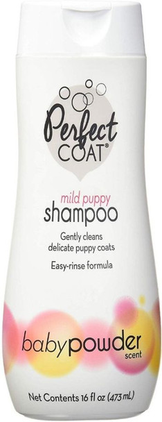 Perfect Coat Mild Puppy Shampoo - Baby Powder Scent 16 oz