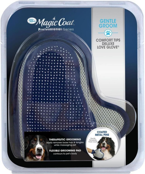 Magic Coat Professional Series Gentle Groom Comfort Tips Deluxe Love Glove 1 count