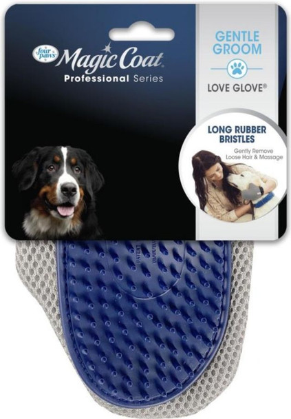 Four Paws Magic Coat Professional Series Gentle Groom Love Glove 1 count
