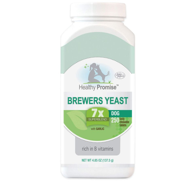 Four Paws Healthy Promise Brewers Yeast Supplement for Dogs 250 count