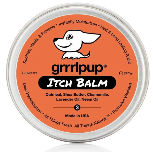 Grrrlpup Oatmeal Itch Balm 2 oz