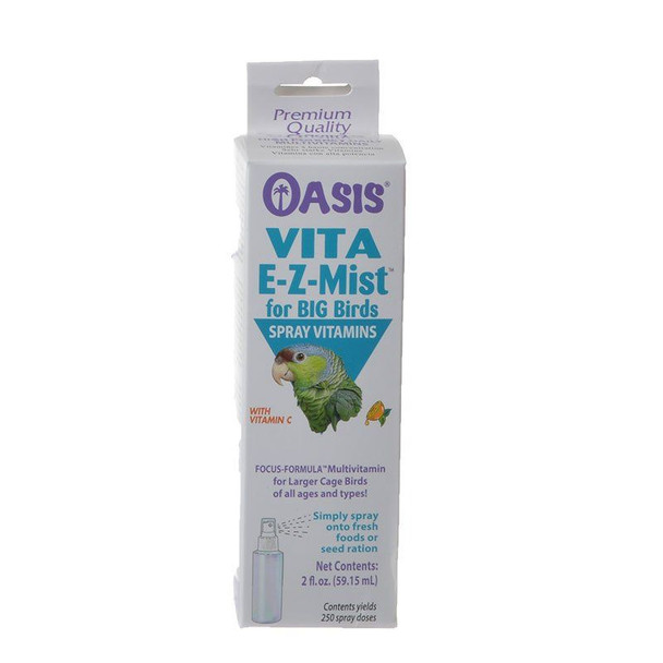 Oasis Vita E-Z-Mist for Big Birds 2 oz (250 Sprays)