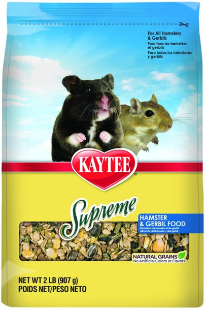 Kaytee Supreme Hamster & Gerbil Food 2 lbs