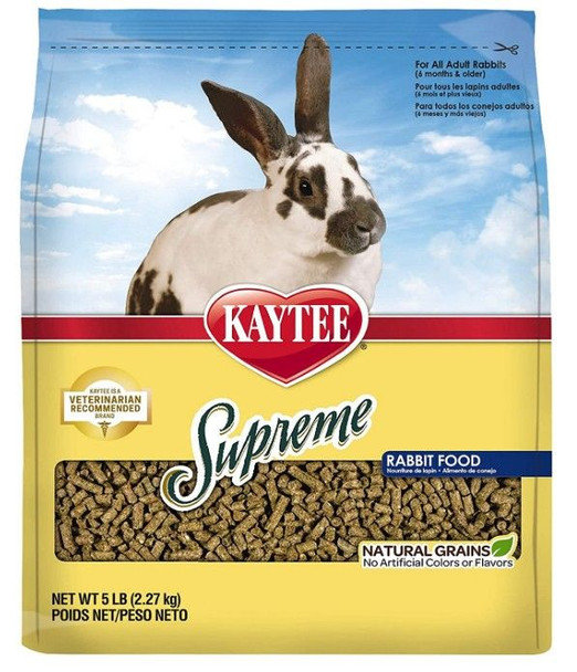 Kaytee Supreme Rabbit Fortified Daily Diet 5 lbs