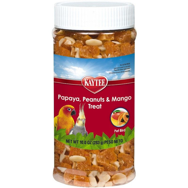 Kaytee Fiesta Papaya, Peanut & Mango Treat - Pet Birds 10 oz