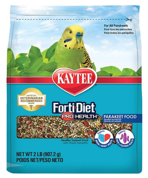 Kaytee Forti-Diet Pro Health Parakeet Food 2 lbs