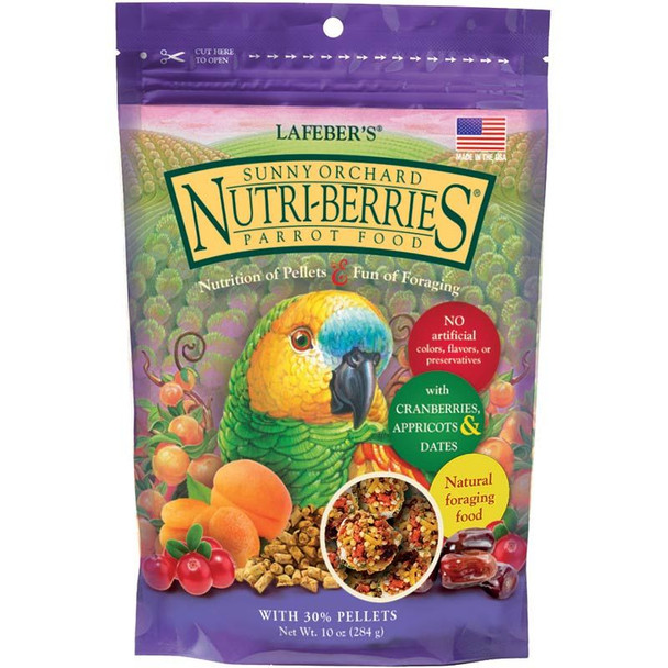 Lafeber Sunny Orchard Nutri-Berries Parrot Food 10 oz