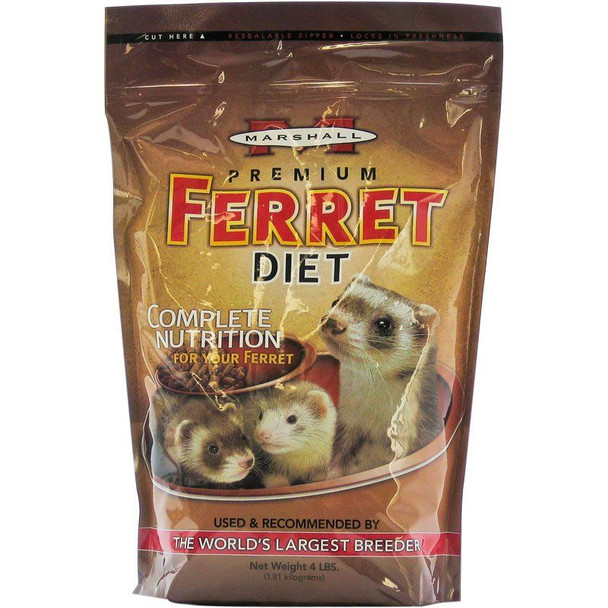 Marshall Premium Ferret Diet Bag 4 lbs