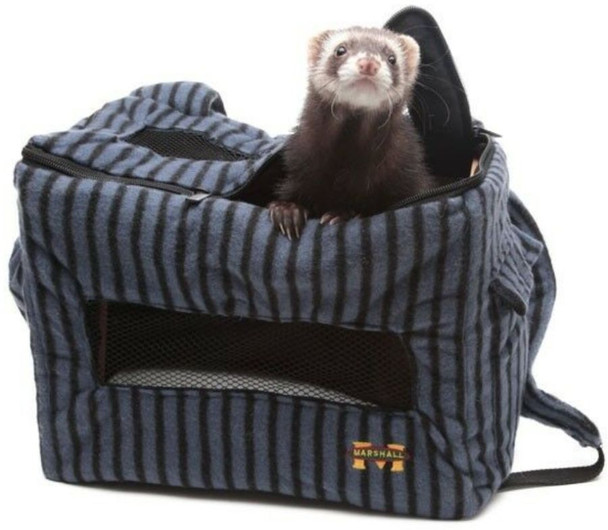 Marshall Fleece Front Carry Pack for Ferrets 1 count