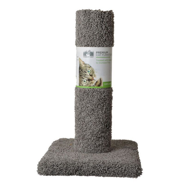 Urban Cat Cat Carpet Scratching Post 20 High (Assorted Colors)