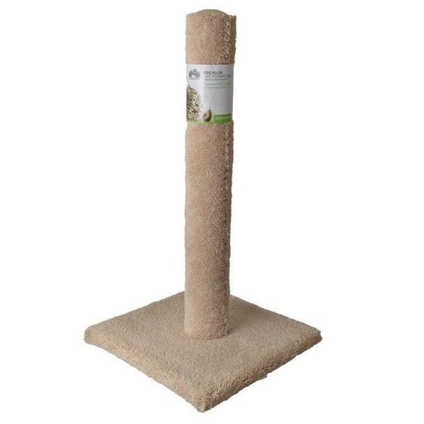 Urban Cat Cat Carpet Scratching Post 32 High (Assorted Colors)