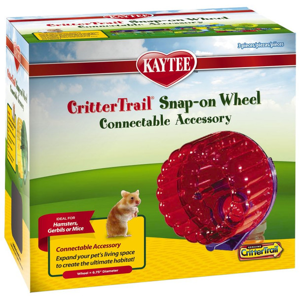 Kaytee CritterTrail Snap-On Comfort Wheel 1 count