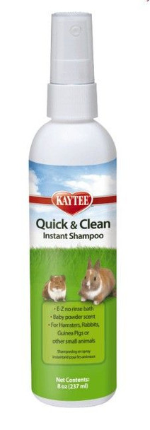 Kaytee Quick & Clean Instant Small Pet Shampoo 6 oz