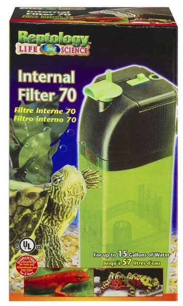 Reptology Internal Filter 70 70 gph (up to 15 gallons)