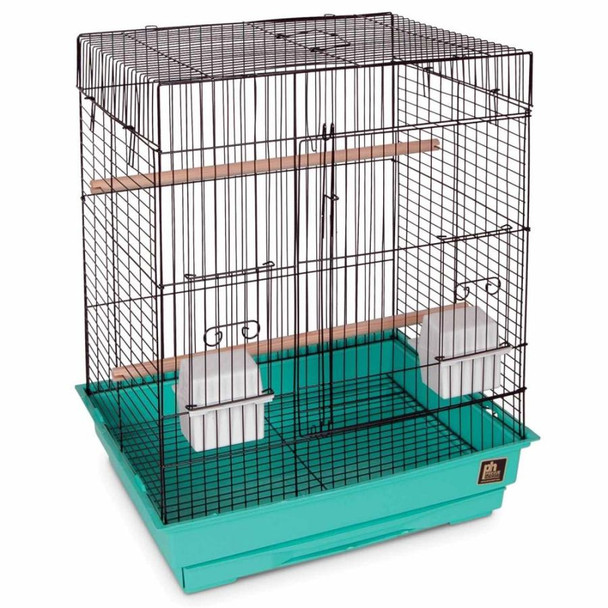 Prevue Square Top Bird Cage 18 x 14 x 23 Assorted Colors 1 count
