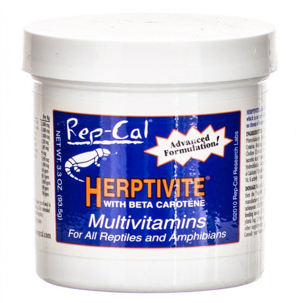 Rep Cal Herptivite with Beta Carotene Multivitamins 3.3 oz