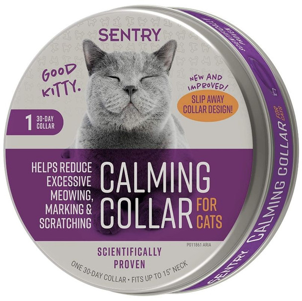 Sentry Calming Collar for Cats 1 count