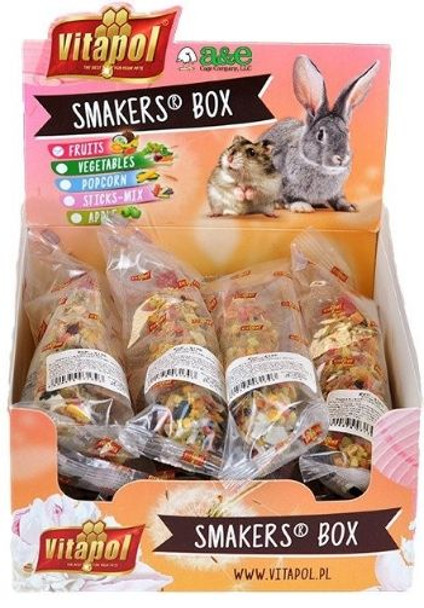 A&E Cage Company Smakers Fruit Sticks for Small Animals 12 count