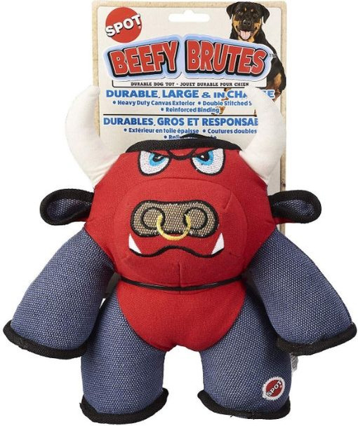 Spot Beefy Brutes Durable Dog Toy - Assorted Characters 10 L