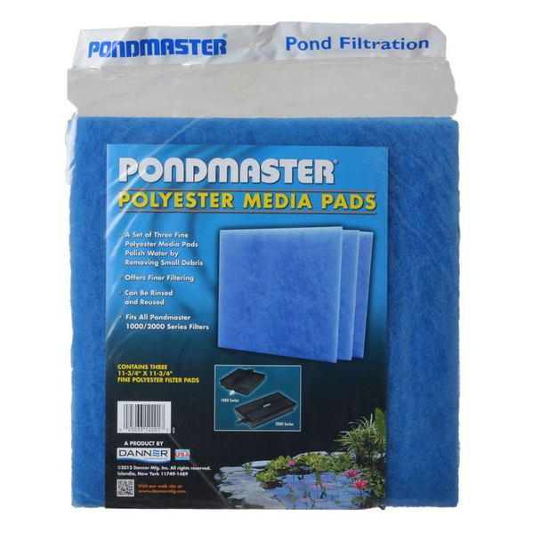 Pondmaster Fine Polyester Media 12 Long x 12 Wide (3 Pack)