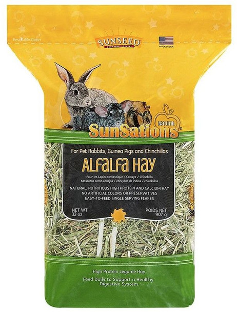 Sunseed SunSations Natural Alfalfa Hay 32 oz