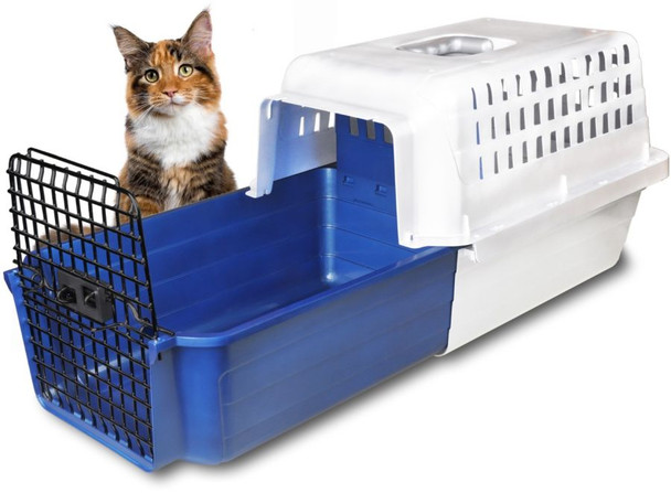 Van Ness Cat Calm Carrier with Easy Drawer 1 count