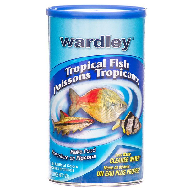 Wardley Tropical Fish Flake Food 6.8 oz