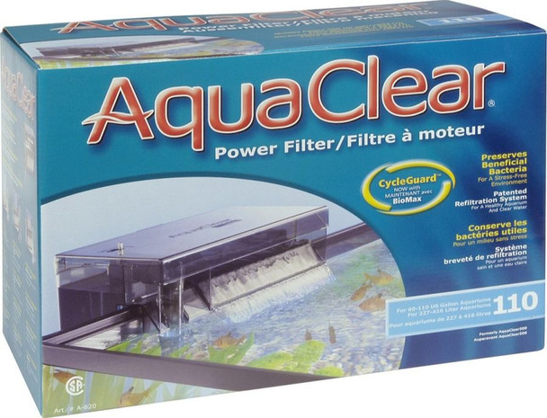 Aquaclear Power Filter Aquaclear 110 (500 GPH - 60-110 Gallon Tanks)