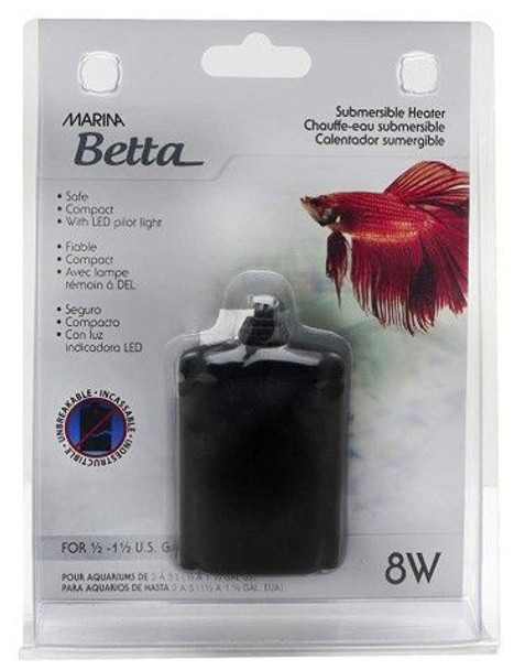 Marina Betta Submersible Aquarium Heater 8 watt