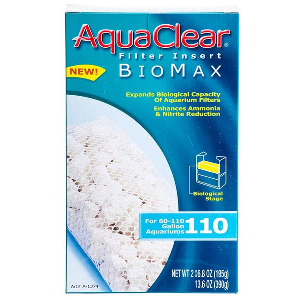 Aquaclear Bio Max Filter Insert Bio Max 110 (Fits AquaClear 110 & 500)