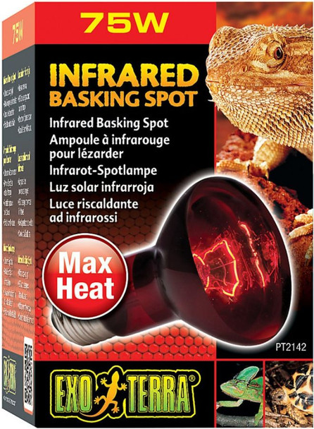 Exo-Terra Heat Glo Infrared Heat Lamp 75 Watts