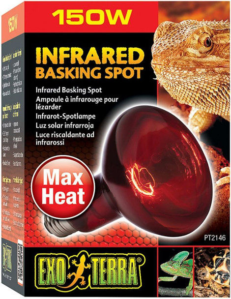 Exo-Terra Heat Glo Infrared Heat Lamp 150 Watts