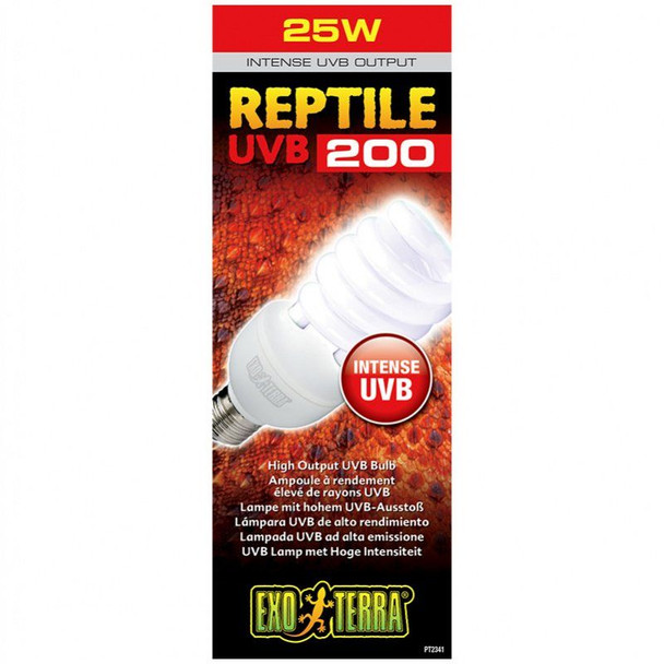 Exo-Terra Reptile UVB200 HO Bulb 26 Watt (US) / 25 Watt (Europe)