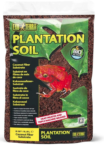 Exo Terra Plantation Soil Reptile Substrate 8 quarts