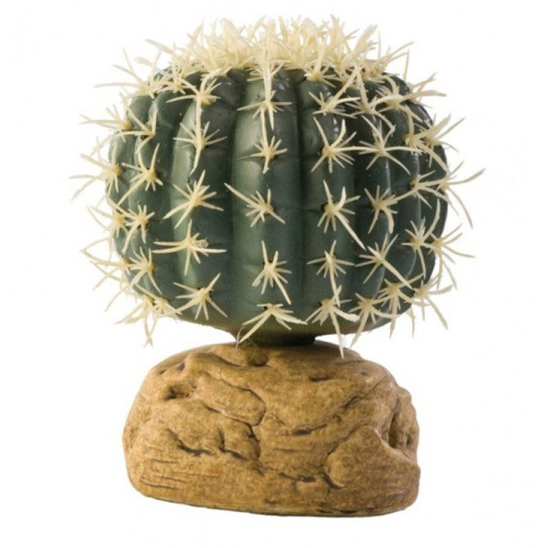 Exo-Terra Desert Barrel Cactus Terrarium Plant Small - 1 Pack