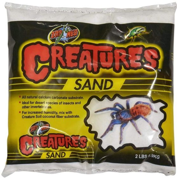 Zoo Med Creatures Sand - White 2 lbs (0.9 kg)