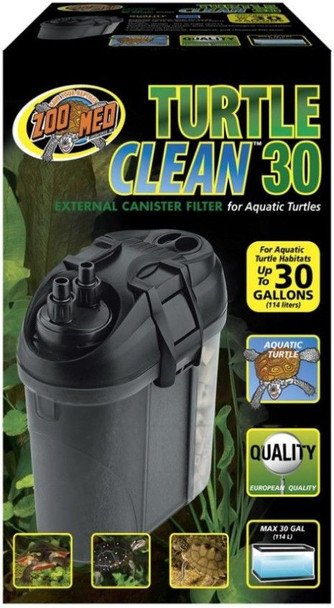 Zoo Med Turtle Clean 30 External Canister Filter for Aquatic Turtles 1 count