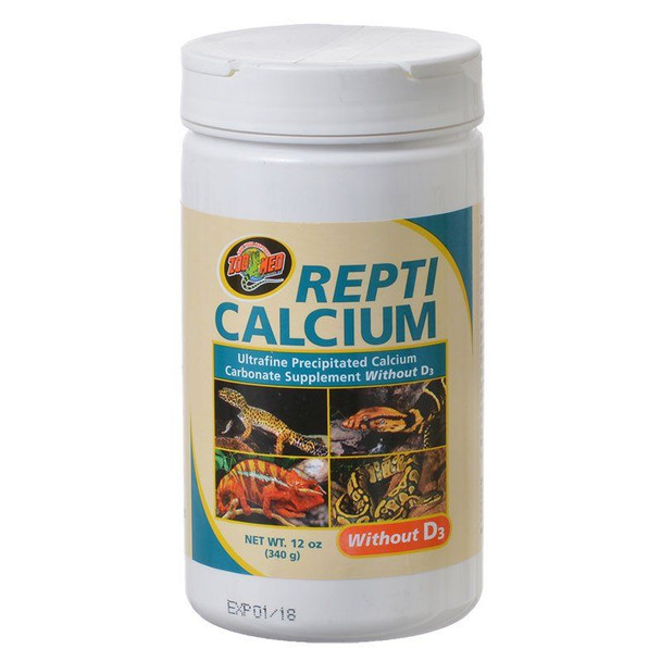 Zoo Med Repti Calcium Without D3 12 oz